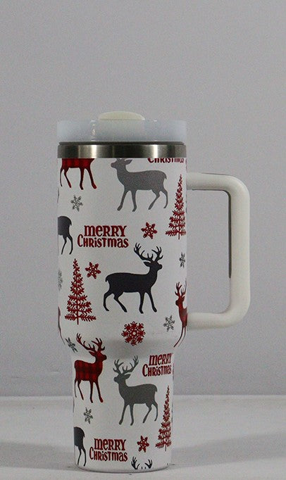Christmas Pattern Mug With Handle