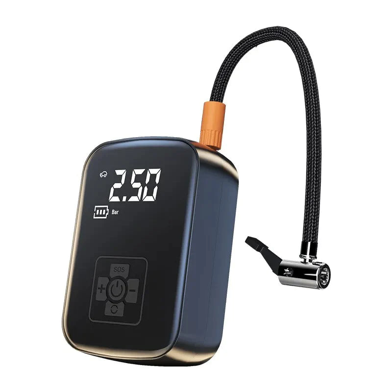 WIRELESS CAR AIR COMPRESSOR ELECTRIC TIRE INFLATOR PUMP