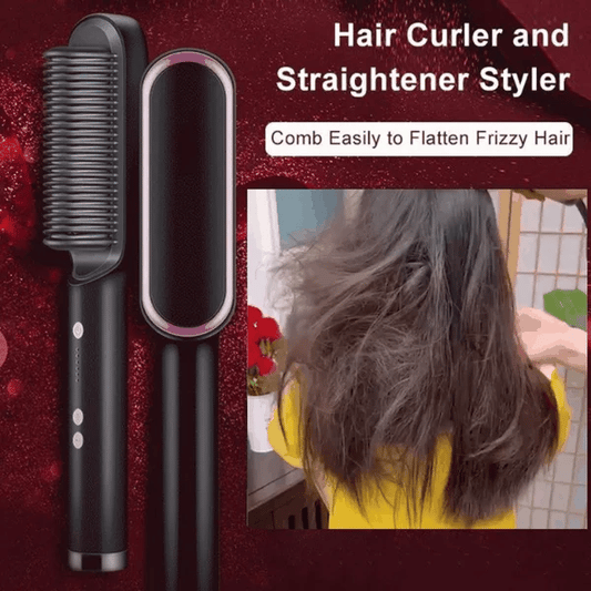 Hair Straightener Brush