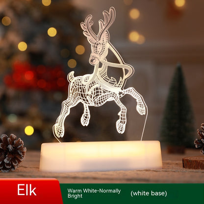 Christmas Decoration 3D LED Lamp
