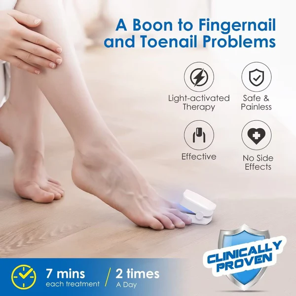 Revolutionary High-Efficiency Light Therapy Device For Toenail Diseases