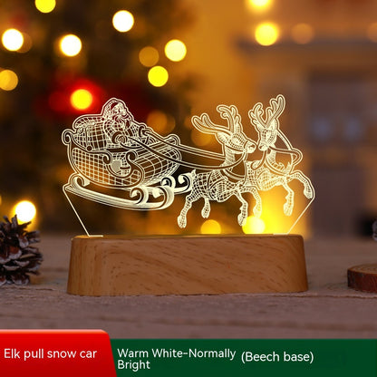 Christmas Decoration 3D LED Lamp