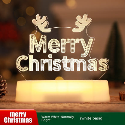 Christmas Decoration 3D LED Lamp