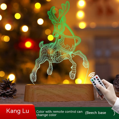 Christmas Decoration 3D LED Lamp