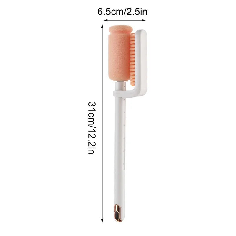 Multifunctional Rotating Double-head Long Handle  Cleaning  Brush