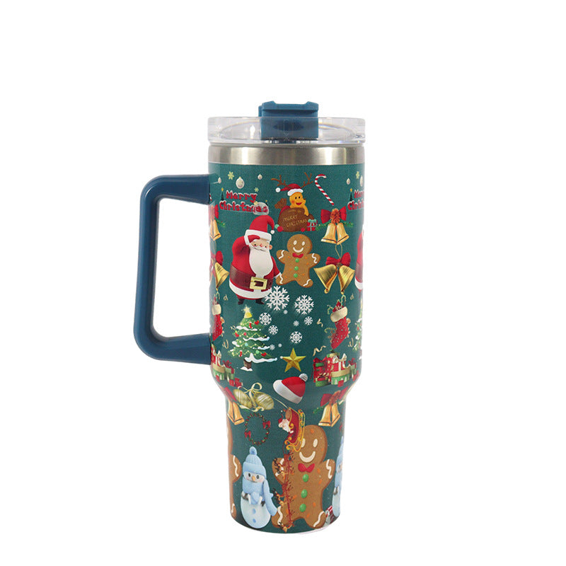 Christmas Pattern Mug With Handle