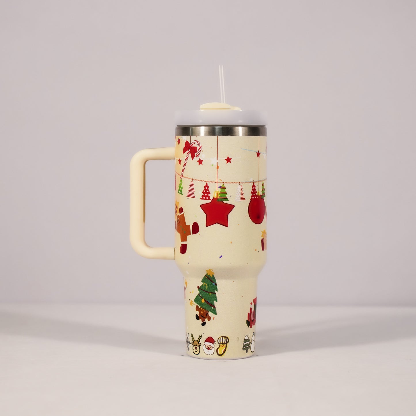 Christmas Pattern Mug With Handle