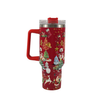 Christmas Pattern Mug With Handle