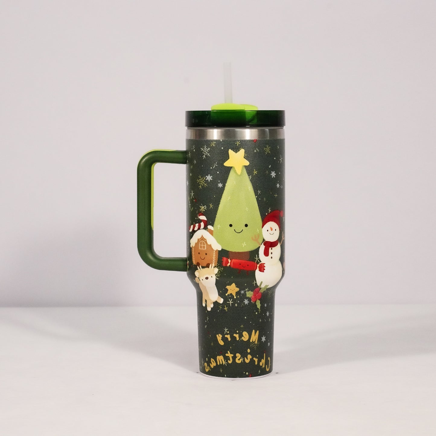Christmas Pattern Mug With Handle