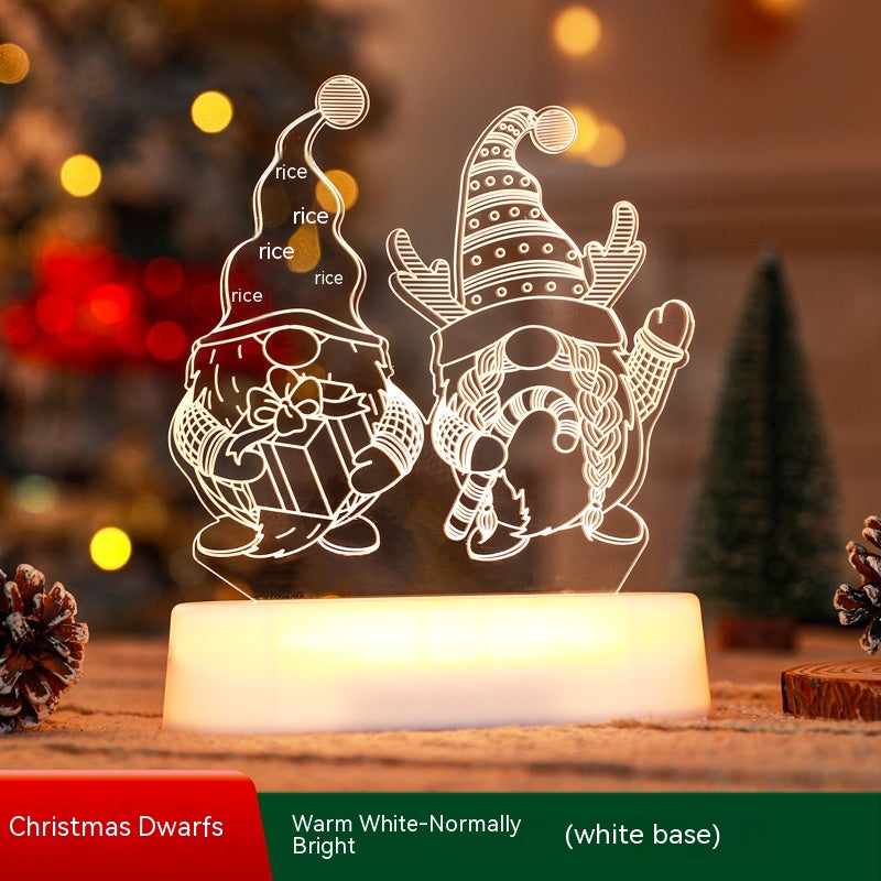Christmas Decoration 3D LED Lamp