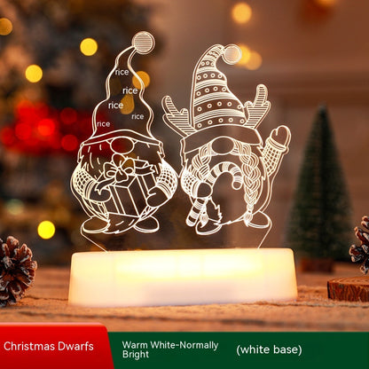 Christmas Decoration 3D LED Lamp