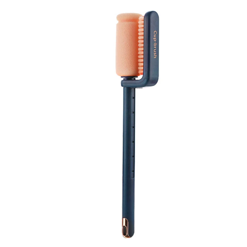 Multifunctional Rotating Double-head Long Handle  Cleaning  Brush