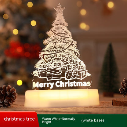 Christmas Decoration 3D LED Lamp