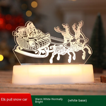 Christmas Decoration 3D LED Lamp