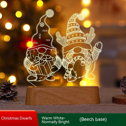 Christmas Decoration 3D LED Lamp